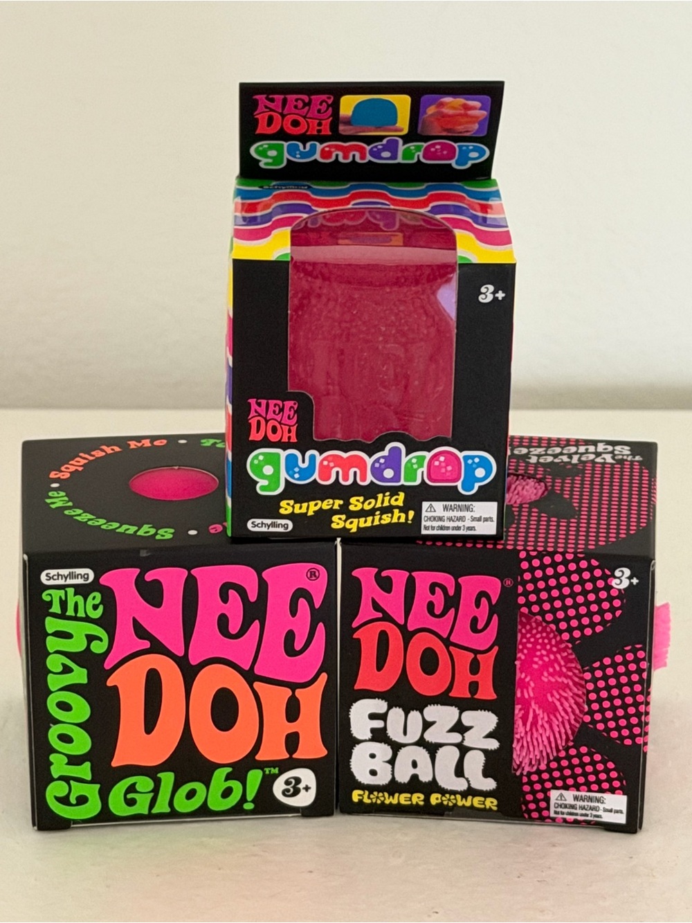 Needoh Squishy Bundle (Set of 3)